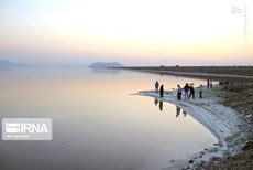  عکس/ شرایط امیدبخش دریاچه ارومیه